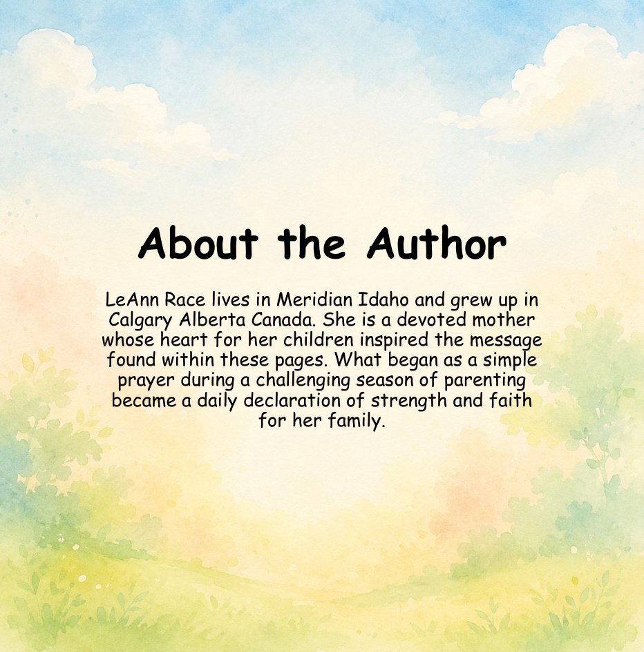 About the Author page from the supplied book